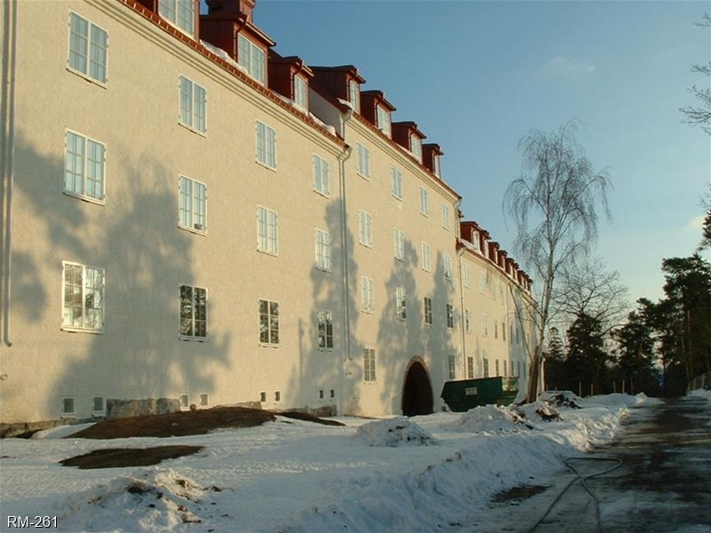 JM Lidningö fönsterfasad på mittvägen