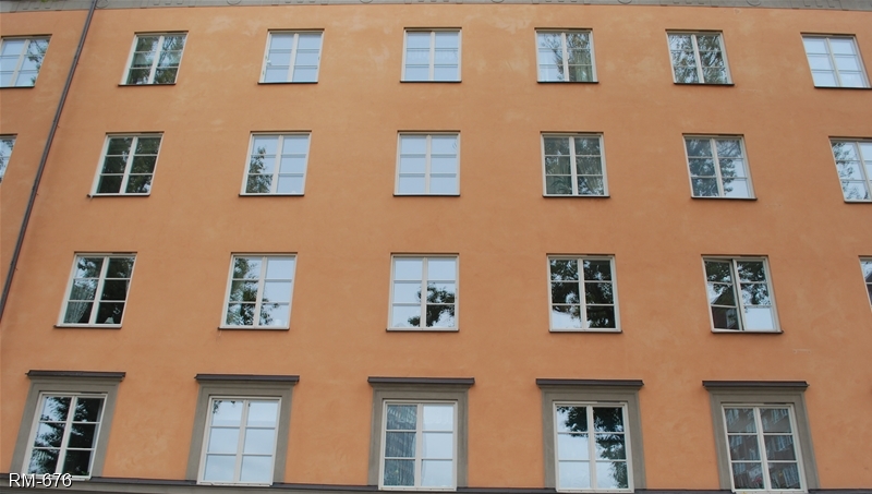 Fönster på Ynglingagatan i Stockholm